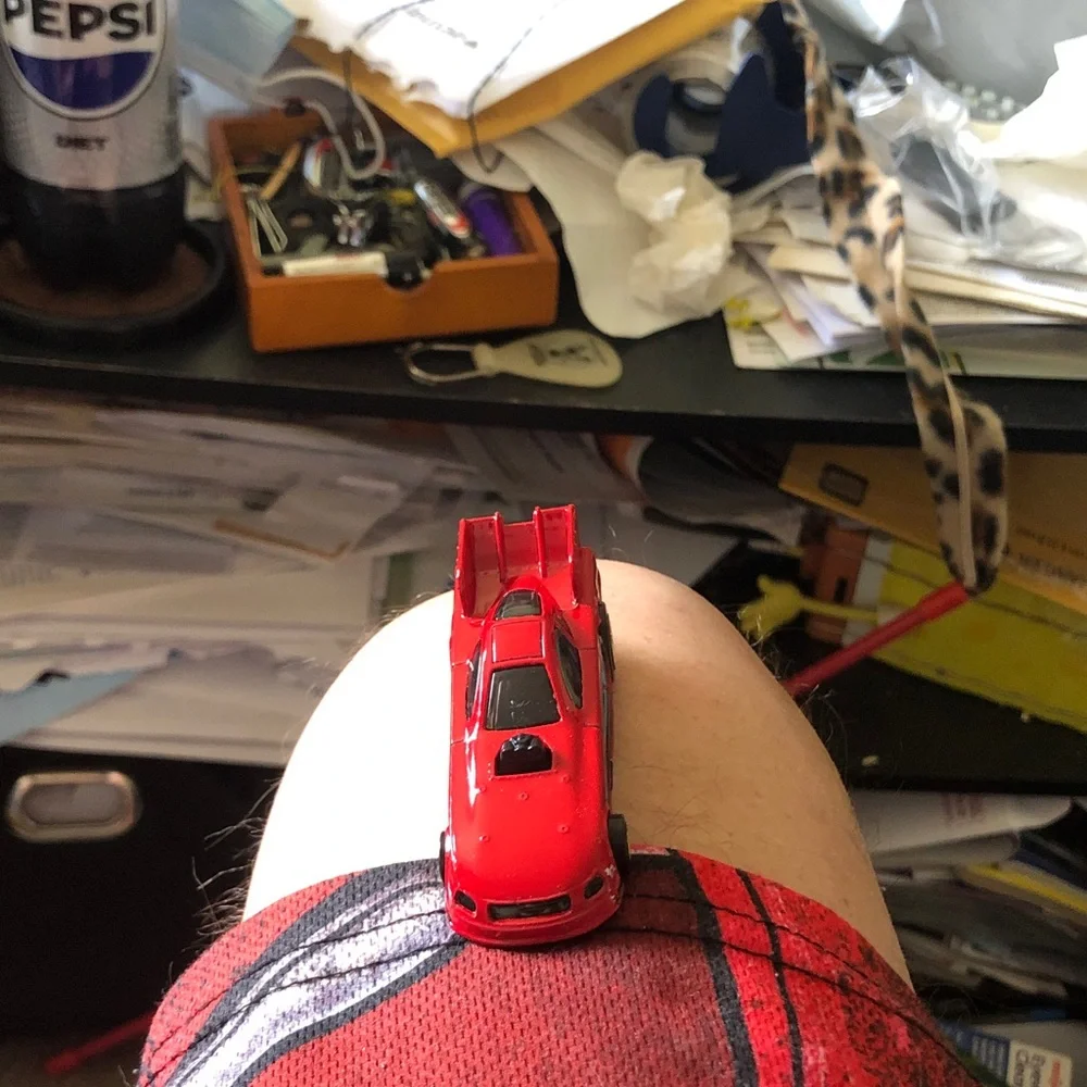 Red Toy Race Car - Diecast Miniature